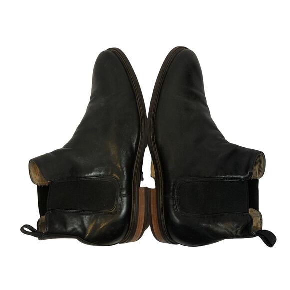 Aston Grey PAGLIAGA Chelsea boots in black size 11.5 - Picture 4 of 12
